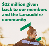 Desjardins caisses of Lanaudire will give back $22M in member dividends