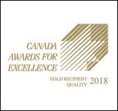 Caisse Desjardins de la Nouvelle-Acadie was honoured at the Canadian level in 
2018