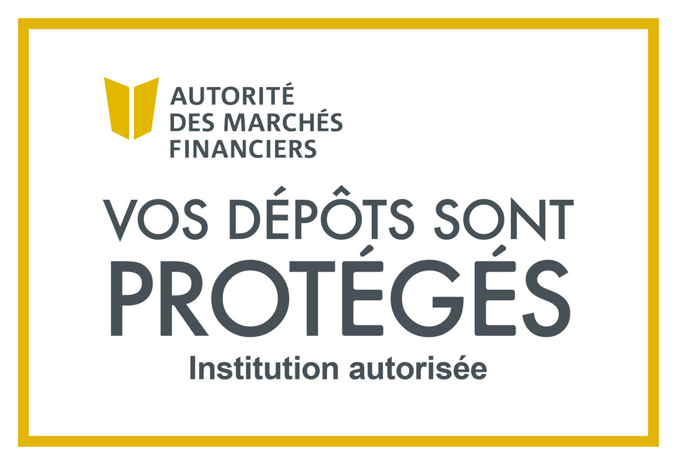 Authorized institution: Your deposits are protected by the Autorité des marchés financiers
