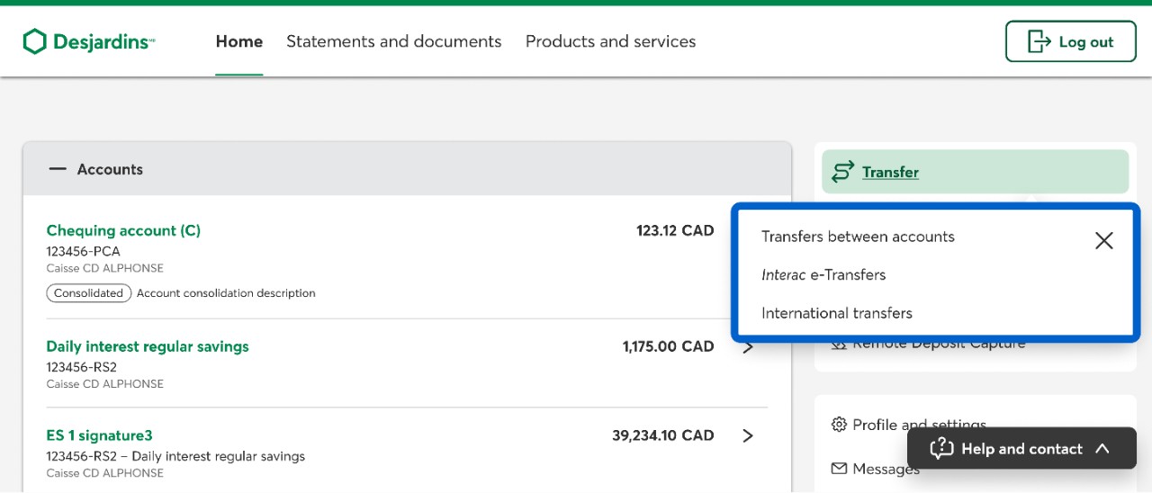 How To Navigate Acc sD Affaires Desjardins How To Navigate Acc sD Affaires Desjardins