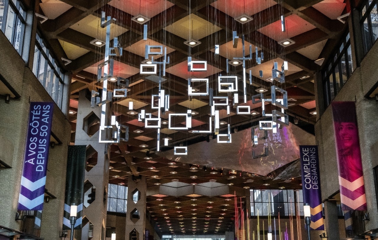 COMPLEXE DESJARDINS INAUGURATES A NEW ART INSTALLATION TO CELEBRATE ITS ...