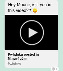 Hey Mounir, is it you in this video?? Pwhdnku posted in Mmuv4u3lm Pwhdnku