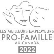 Logo des meilleurs employeurs pro-famille au Canada en 2021