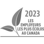 Logo des employeurs les plus écolos au Canada 2021