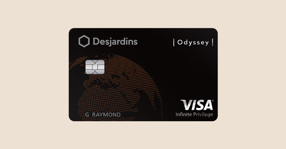 Odyssey Visa Infinite Privilege credit card | Desjardins
