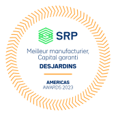 logo de distinction accordée par SRP Americas Awards 2023