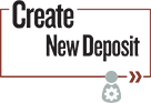 Watch the Create a new deposit video for operators