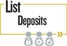 Watch the List deposits video for managers, operators and supervisors.