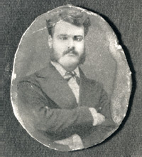 Alphonse Desjardins âgé d'environ 24 ans