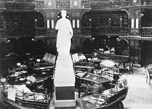 La bibliothèque du Parlement fédéral