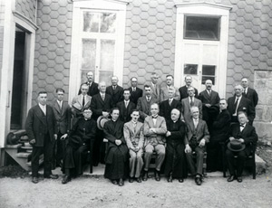 Les participants à l'assemblée générale annuelle de 1927 de l'Union régionale de Québec