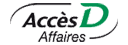 AccèsD Business logo - Colour