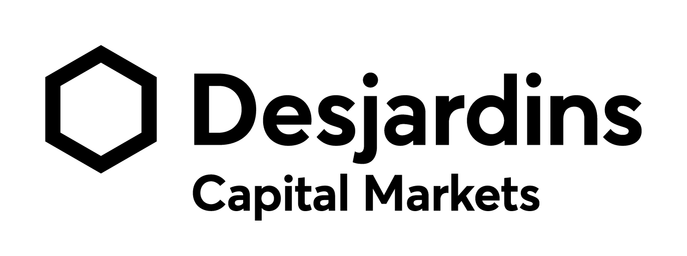 Logo Desjardins Capital Markets – black and white – English