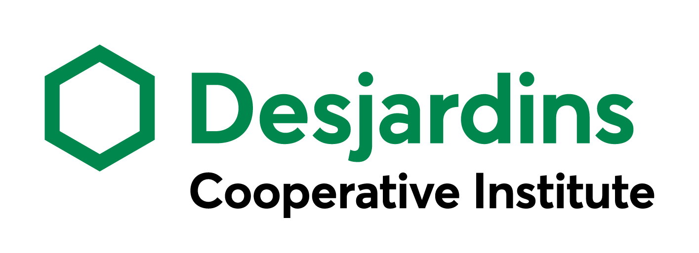 Logo Institut coopératif Desjardins – colour – English