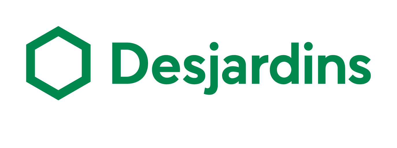 Desjardins Online Brokerage logo – colour and renv – French
