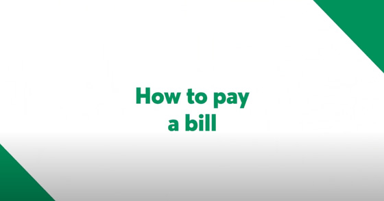 How to pay a bill through AccèsD