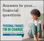 Answer to your... financial questions