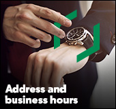 Address and business hours