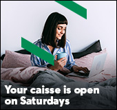 Your caisse is open on Saturdays