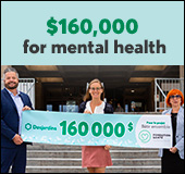 $160,000 for mental health