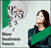 New business hours