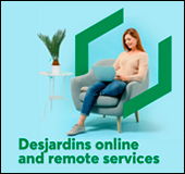 Desjardins online and remote services