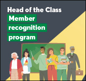 Head of the Class member recognition program